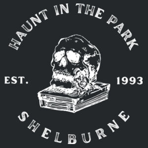 Haunt in the park Contest Logo White - Adult 5.3 oz. T-Shirt Design
