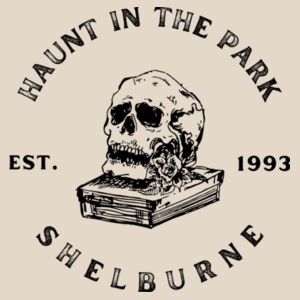 Haunt in the park Contest Logo - Adult 5.3 oz. T-Shirt Design