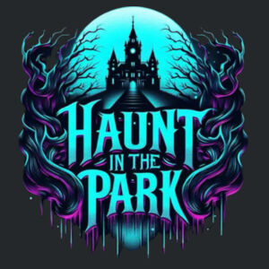 Blue Haunt Graphic - Adult Heavy Blend™ 8 oz., 50/50 Hood Design