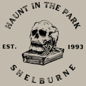 Haunt in the park contest logo - Adult Heavy Blend™ 8 oz., 50/50 Hood Design