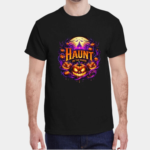 Orange Haunt Graphic - Adult 5.3 oz. T-Shirt Thumbnail