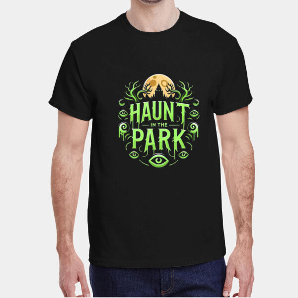 Green Haunt Graphic - Adult 5.3 oz. T-Shirt Thumbnail
