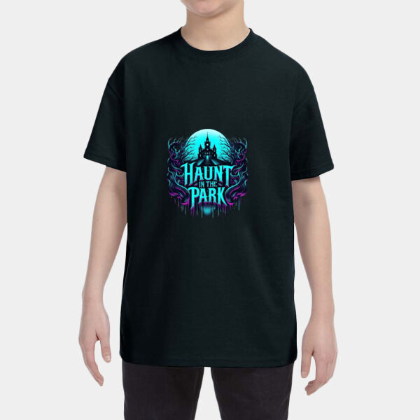 Blue Haunt Graphic - Youth 5.3 oz. T-Shirt Thumbnail