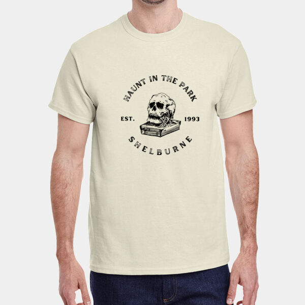 Haunt in the park Contest Logo - Adult 5.3 oz. T-Shirt Thumbnail
