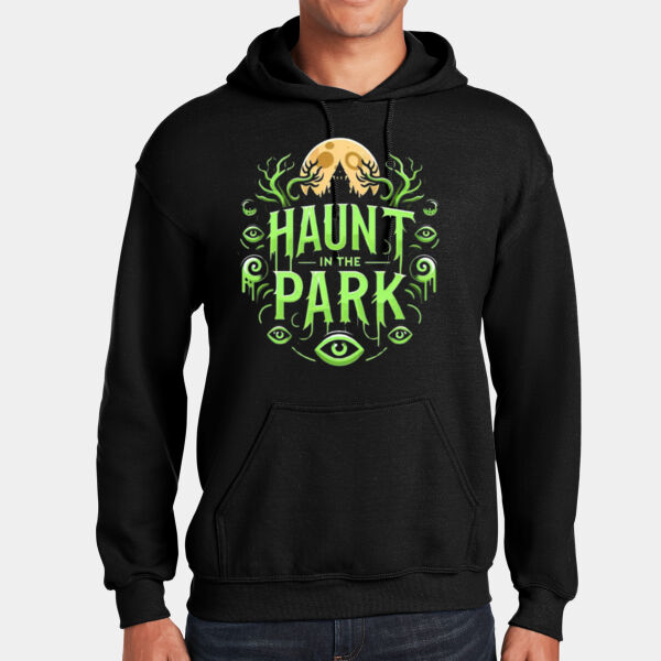 Green Haunt Graphic - Adult Heavy Blend™ 8 oz., 50/50 Hood Thumbnail