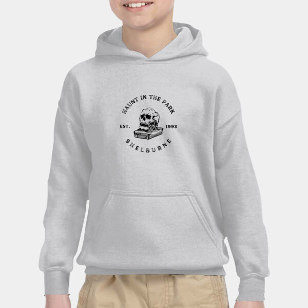 Haunt in the park Contest Logo - Youth Heavy Blend™ 8 oz., 50/50 Hood Thumbnail